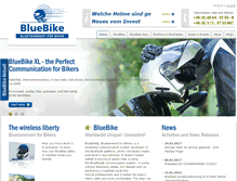 Tablet Screenshot of bluebike.com