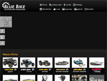 Tablet Screenshot of bluebike.pl