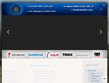 Tablet Screenshot of bluebike.com.br